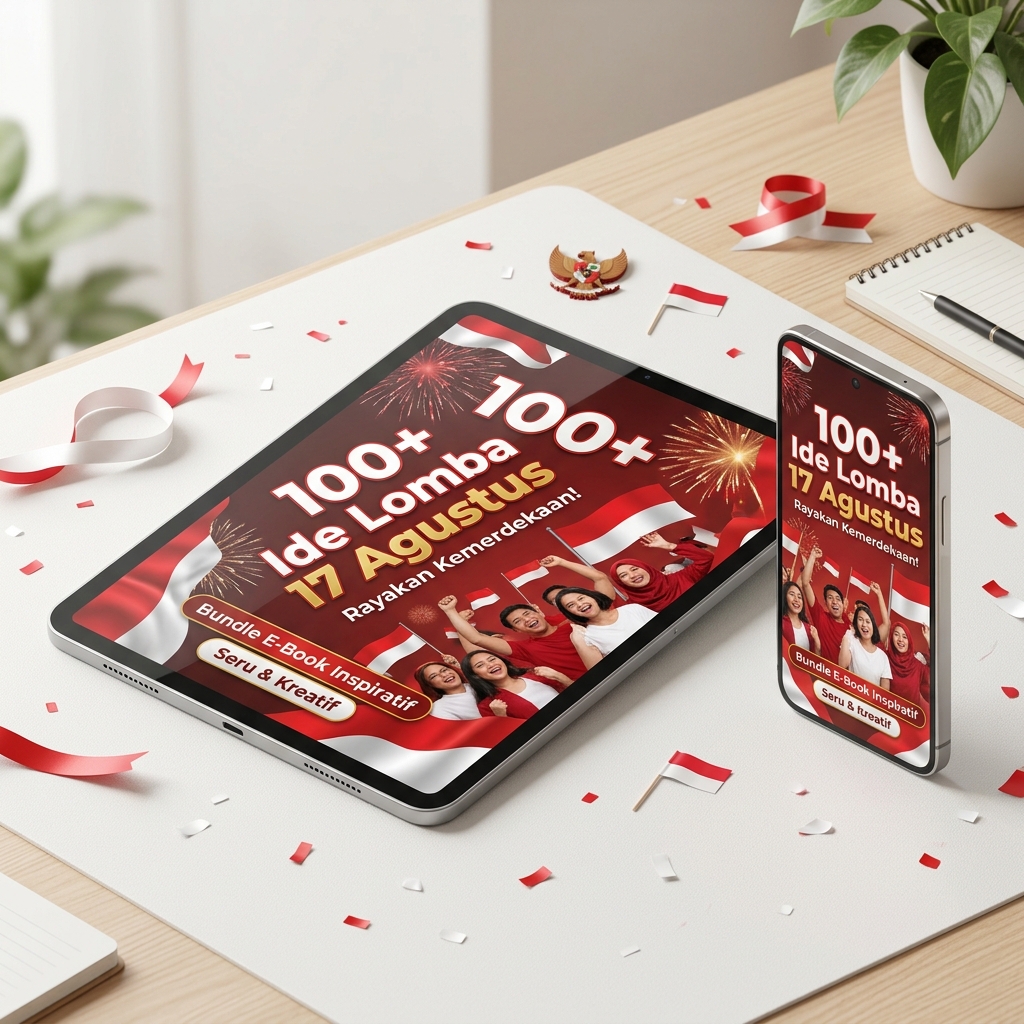 Mockup E-Book Juknis Lomba 17 Agustus